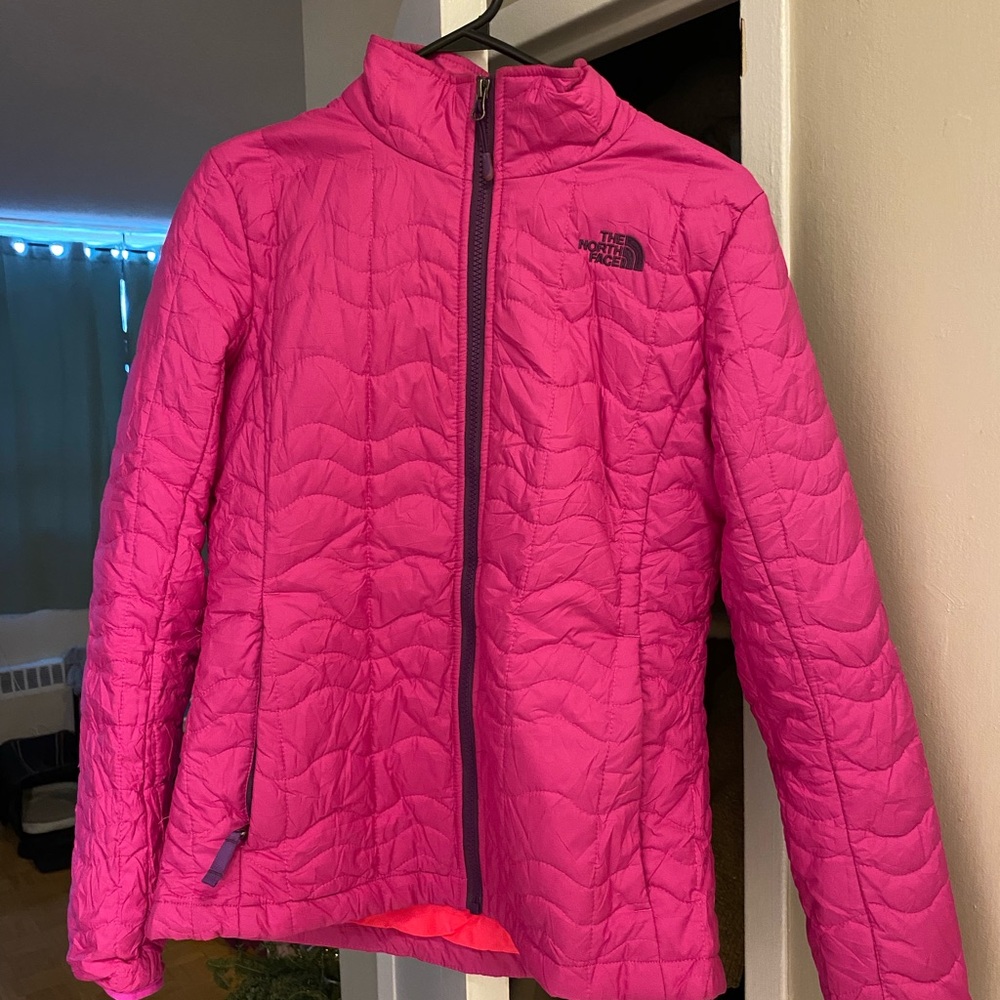 Pink North Face Padded Jacket 🩷